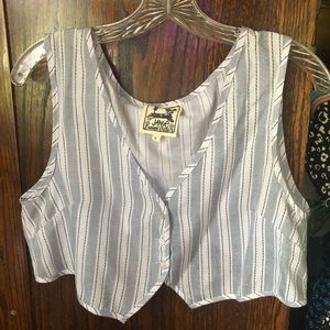 Two piece pants suit